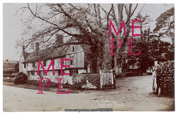 : IGHTHAM MOTE POSTCARD : IGHTHAM MOTE POSTCARD