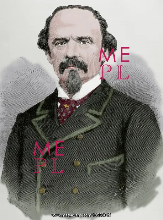 : Ignacio Mariscal (1829-1910). Mexican writer, diplomat and p : Ignacio Mariscal (1829-1910). Mexican writer, diplomat and p