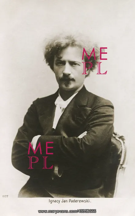 : Ignacy Jan Paderewski - Polish pianist, composer, statesman : Ignacy Jan Paderewski - Polish pianist, composer, statesman