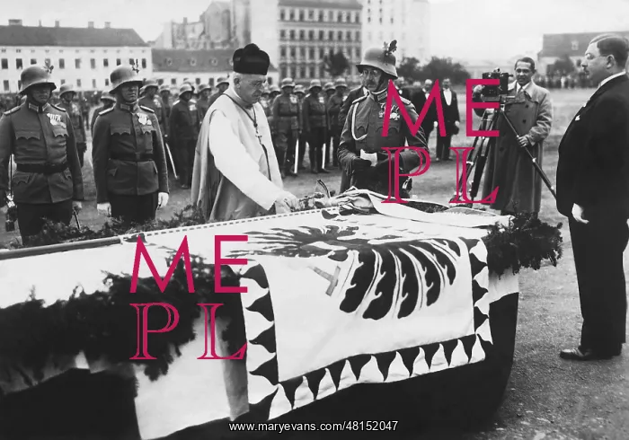 : Ignaz Seipel at a swearing in ceremony : Ignaz Seipel at a swearing in ceremony