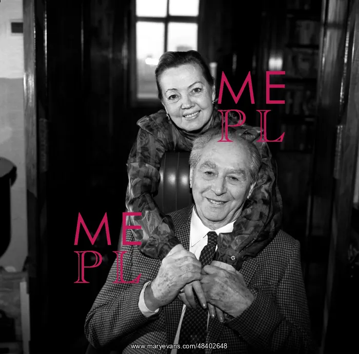 : Igor Moiseev and spouse Irina, 1990 : Igor Moiseev and spouse Irina, 1990