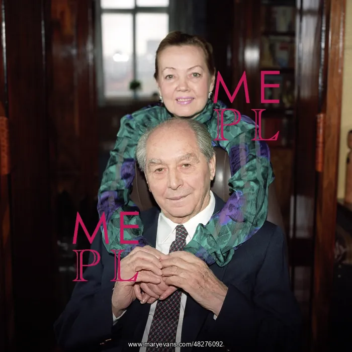 : Igor Moiseev and wife Irina, 1991 : Igor Moiseev and wife Irina, 1991