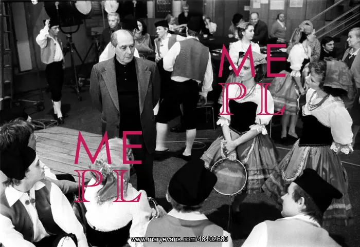 : Igor Moiseyev during intermission, 1991 : Igor Moiseyev during intermission, 1991
