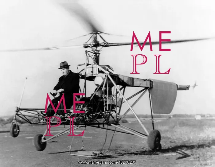 : Igor Sikorsky at the controls of the VS-300 ? : Igor Sikorsky at the controls of the VS-300 ?