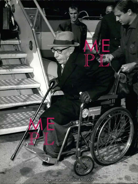 : Igor Stravinsky, composer and conductor, in Rome : Igor Stravinsky, composer and conductor, in Rome