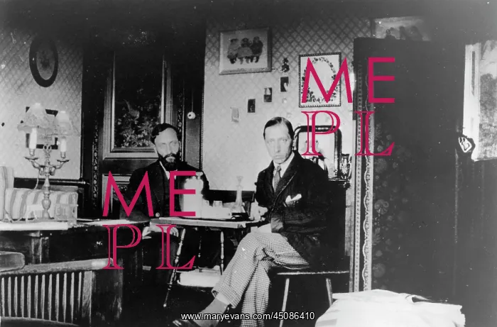  : Igor Stravinsky and Ernest Ansermet, photograph