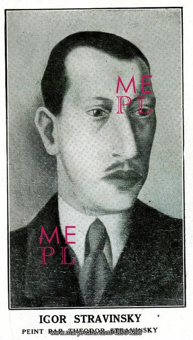 : Igor Stravinsky, Russian composer : Igor Stravinsky, Russian composer