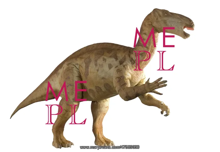 : Iguanodon. An animatronic Iguanodon dinosaur made by Kokoro in colabroration : Iguanodon. An animatronic Iguanodon dinosaur made by Kokoro in colabroration
