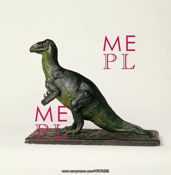 : Iguanodon model : Iguanodon model