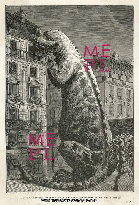 : IGUANODON IN PARIS ST : IGUANODON IN PARIS ST