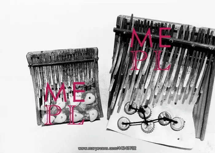 : ILAM collection, Msaho, Roodepoort. Two Mbira dza waNdau : ILAM collection, Msaho, Roodepoort. Two Mbira dza waNdau