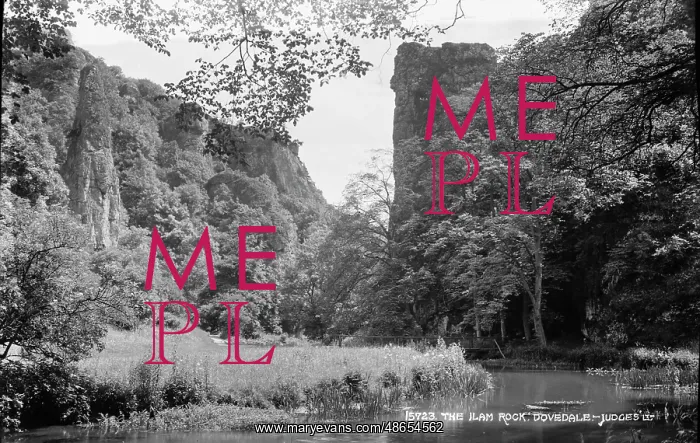 : The Ilam Rock, Dovedale : The Ilam Rock, Dovedale