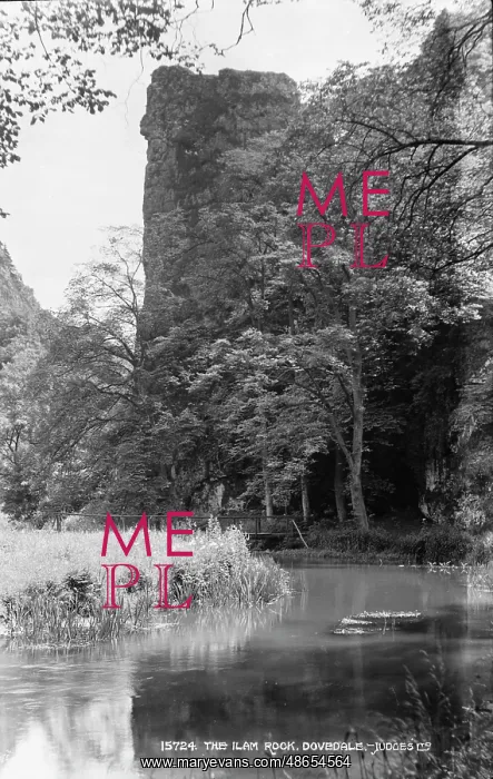 : The Ilam Rock, Dovedale : The Ilam Rock, Dovedale