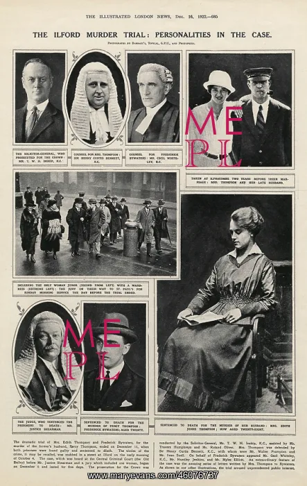 : Ilford murders - personalities in the case : Ilford murders - personalities in the case