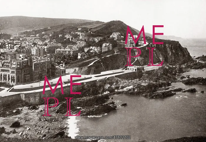 : Ilfracombe from Capstone, looking west, Devon : Ilfracombe from Capstone, looking west, Devon