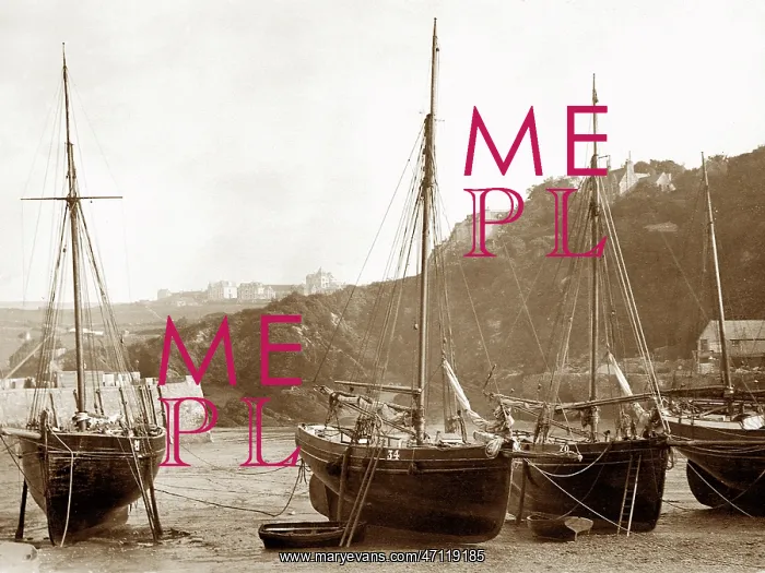 : Ilfracombe harbour, early 1900s