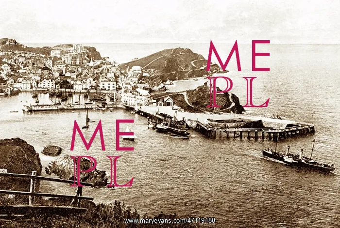  : Ilfracombe panorama, early 1900s