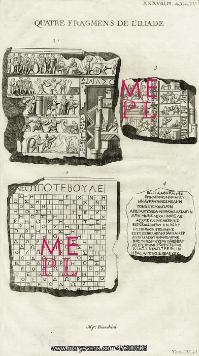 : ILIAD FRAGMENTS : ILIAD FRAGMENTS