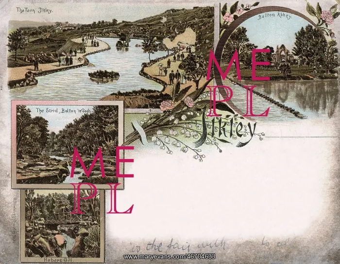 : Ilkley - West Yorkshire - Various scenes in the locality : Ilkley - West Yorkshire - Various scenes in the locality