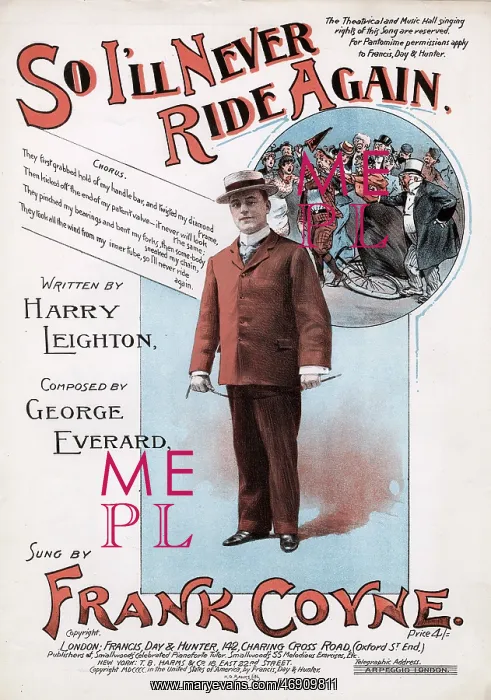 : So I'll Never Ride Again, by Harry Leighton & George Everard : So I'll Never Ride Again, by Harry Leighton & George Everard