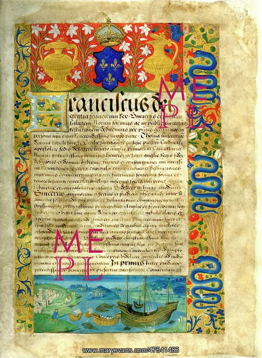  : Illuminated initial