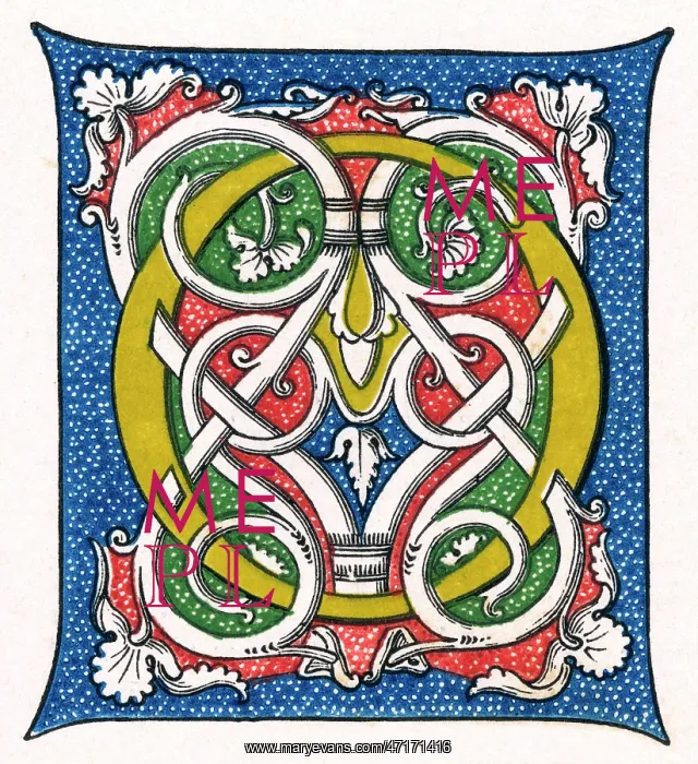  : Illuminated letter O