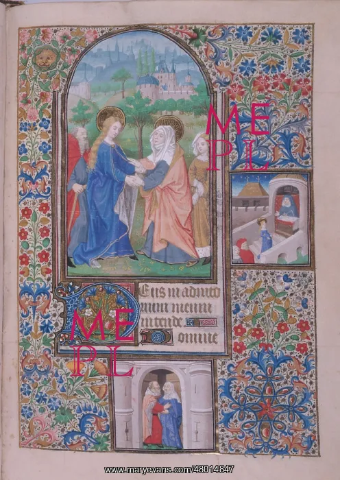 : Illumination of the Virgin Mary : Illumination of the Virgin Mary