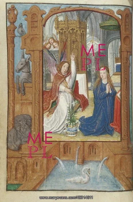 : Illumination of the Virgin Mary : Illumination of the Virgin Mary