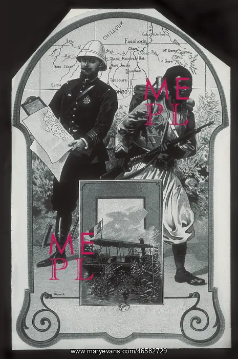 : illustration alluding to the conflicts for the colonial : illustration alluding to the conflicts for the colonial