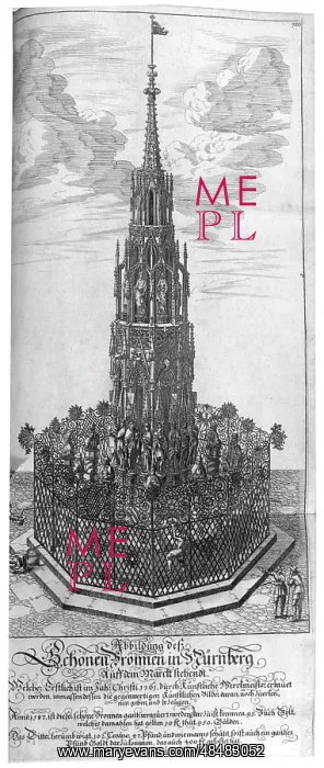 : Illustration from Architectura Curiosa Nova : Illustration from Architectura Curiosa Nova