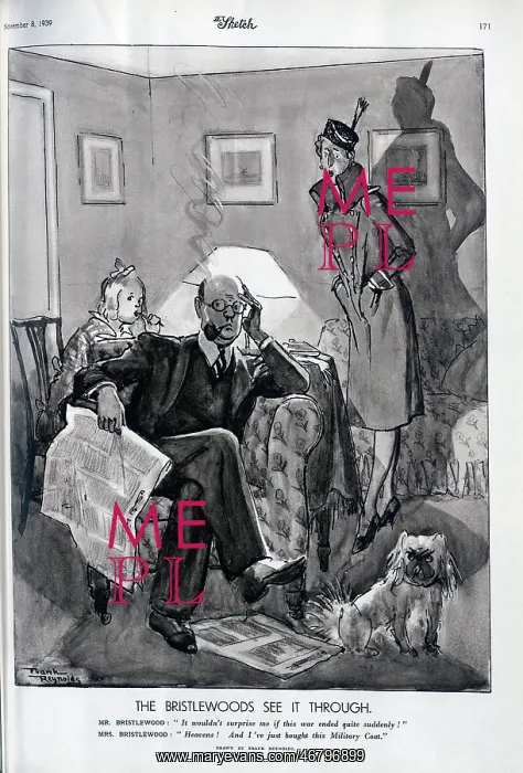 : Illustration, Bristlewoods, sudden end of war : Illustration, Bristlewoods, sudden end of war