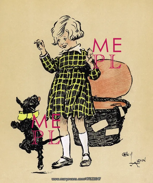 : Illustration by Cecil Aldin, Us : Illustration by Cecil Aldin, Us
