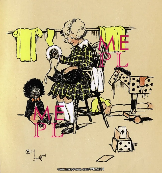 : Illustration by Cecil Aldin, Us : Illustration by Cecil Aldin, Us