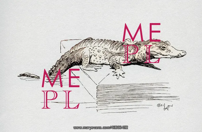  : Illustration by Cecil Aldin, The Alligator