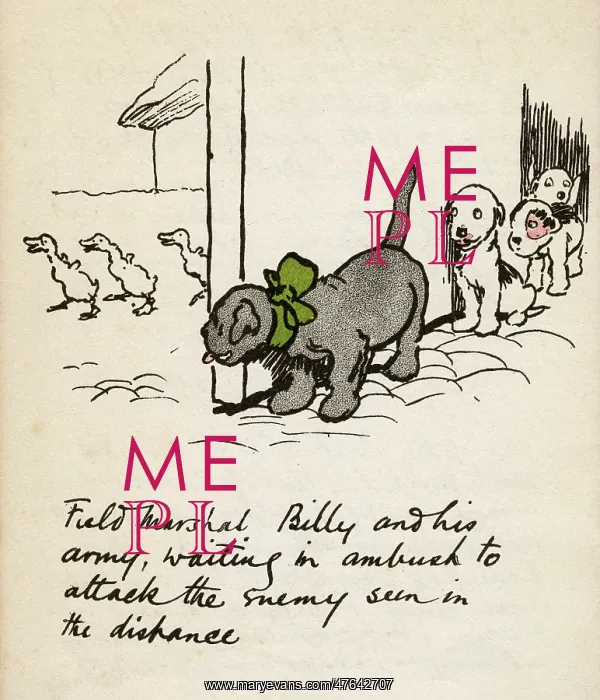 : Illustration by Cecil Aldin, Black Billy : Illustration by Cecil Aldin, Black Billy