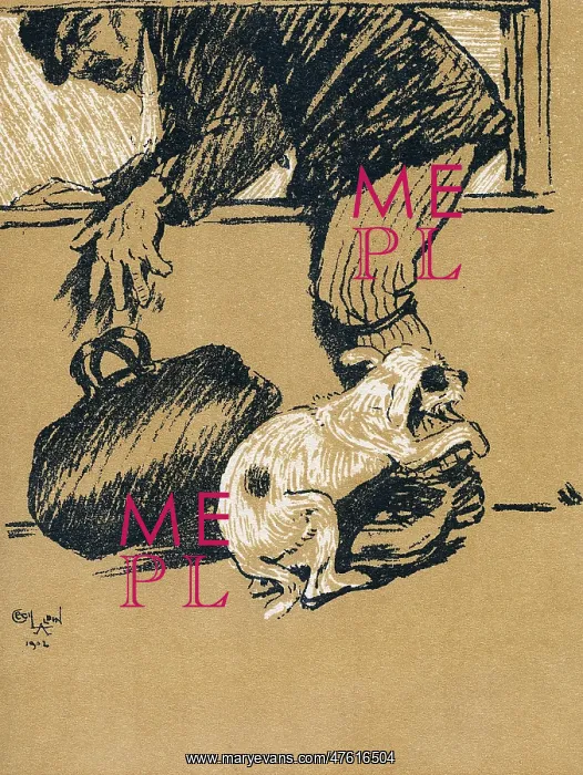 : Illustration by Cecil Aldin, A Dog Day : Illustration by Cecil Aldin, A Dog Day