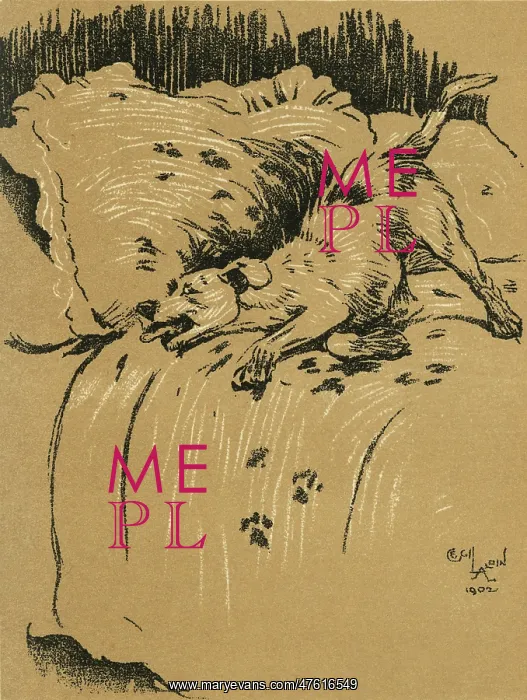 : Illustration by Cecil Aldin, A Dog Day : Illustration by Cecil Aldin, A Dog Day