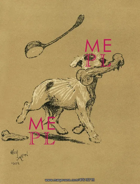 : Illustration by Cecil Aldin, A Dog Day : Illustration by Cecil Aldin, A Dog Day