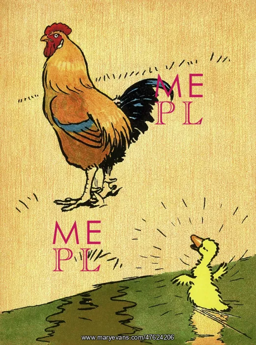: Illustration by Cecil Aldin, Farm Babies : Illustration by Cecil Aldin, Farm Babies