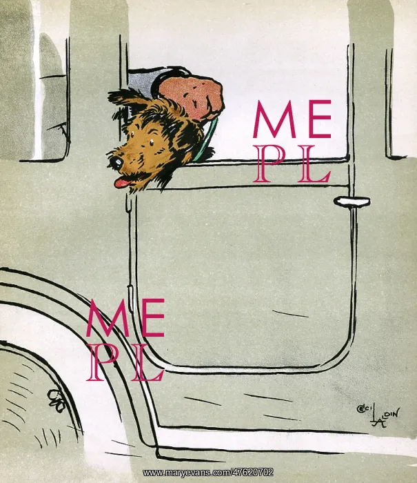 : Illustration by Cecil Aldin, Jack and Jill : Illustration by Cecil Aldin, Jack and Jill