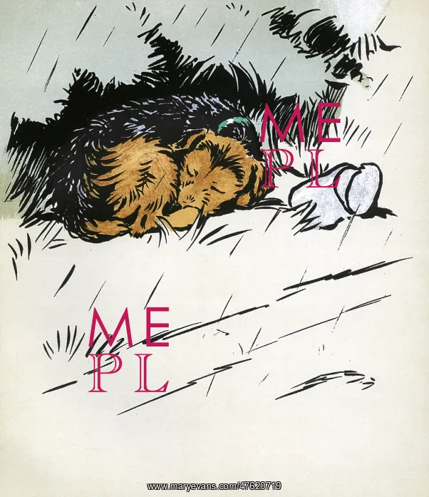 : Illustration by Cecil Aldin, Jack and Jill : Illustration by Cecil Aldin, Jack and Jill