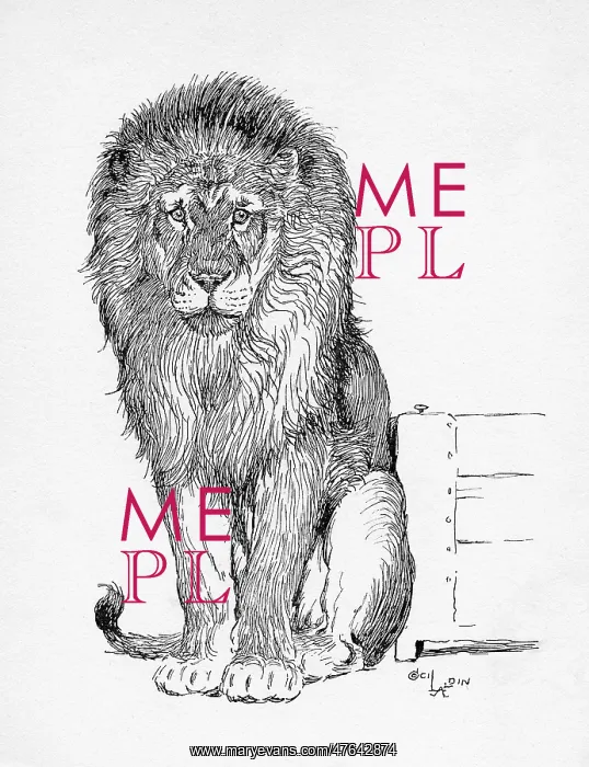  : Illustration by Cecil Aldin, The Lion