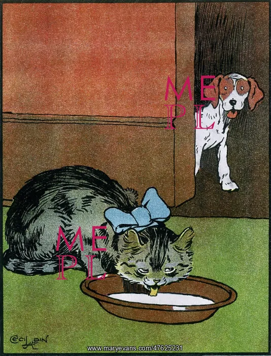 : Illustration by Cecil Aldin, My Pets and Their Ways : Illustration by Cecil Aldin, My Pets and Their Ways