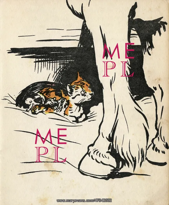 : Illustration by Cecil Aldin, Puss Puss : Illustration by Cecil Aldin, Puss Puss