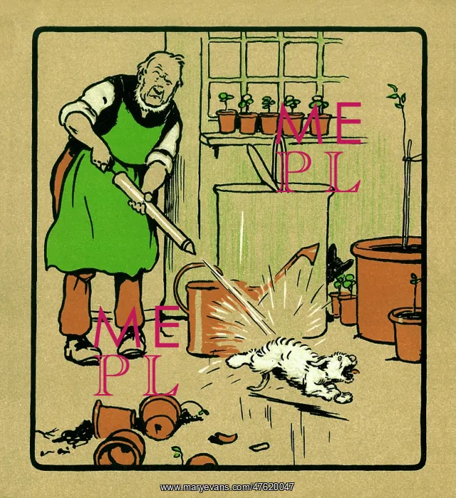 : Illustration by Cecil Aldin, Rough and Tumble : Illustration by Cecil Aldin, Rough and Tumble