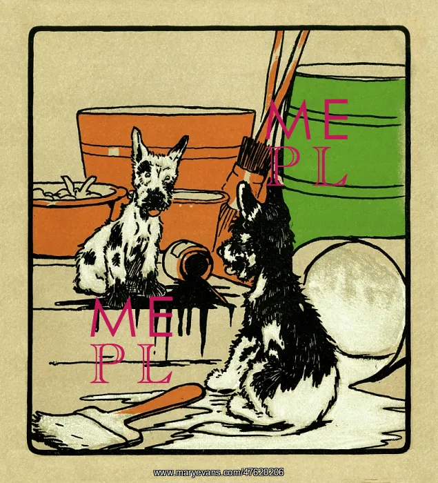 : Illustration by Cecil Aldin, Rough and Tumble