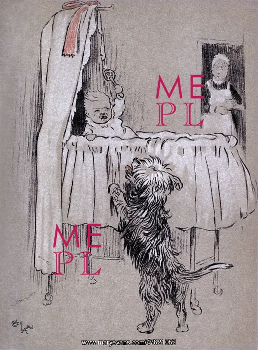 : Illustration by Cecil Aldin, The Snob : Illustration by Cecil Aldin, The Snob