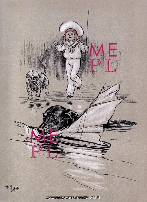 : Illustration by Cecil Aldin, The Snob : Illustration by Cecil Aldin, The Snob