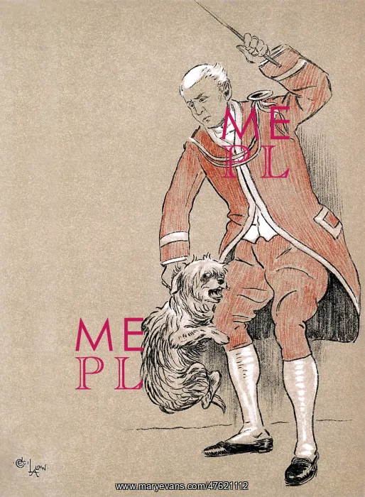 : Illustration by Cecil Aldin, The Snob : Illustration by Cecil Aldin, The Snob