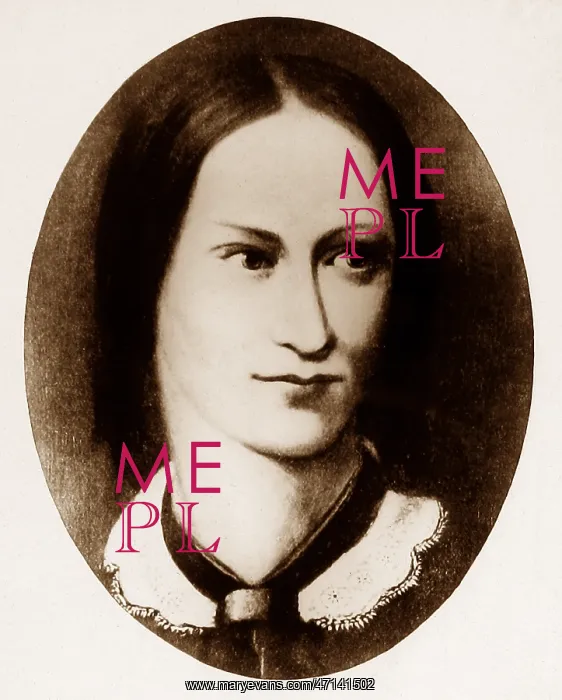  : Illustration of Charlotte Bronte